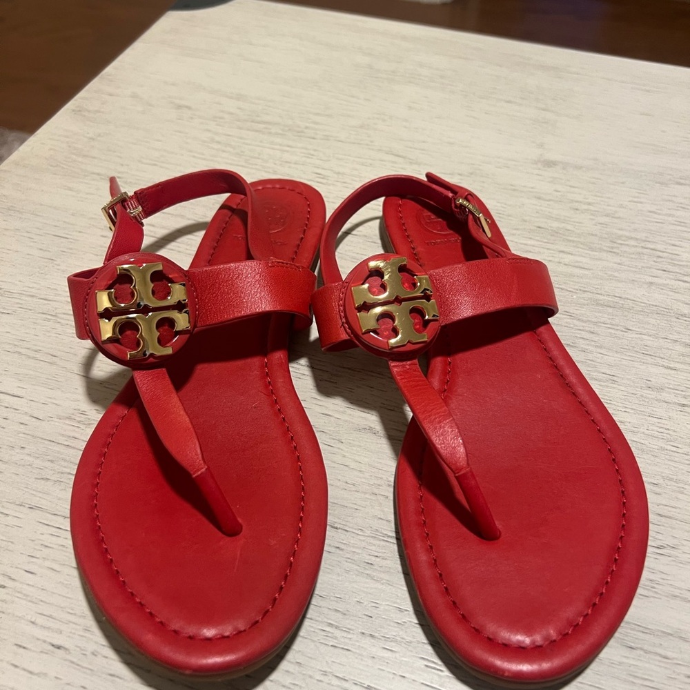 Tory Burch Red Sandals